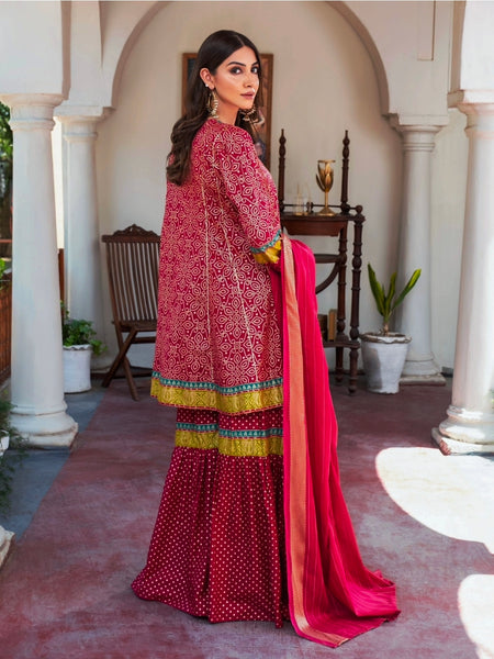 Limelight - Cotton Gharara Outfit
