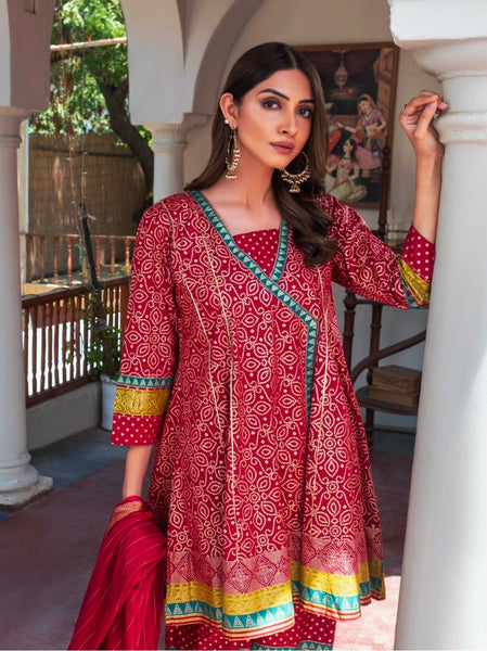 Limelight - Cotton Gharara Outfit
